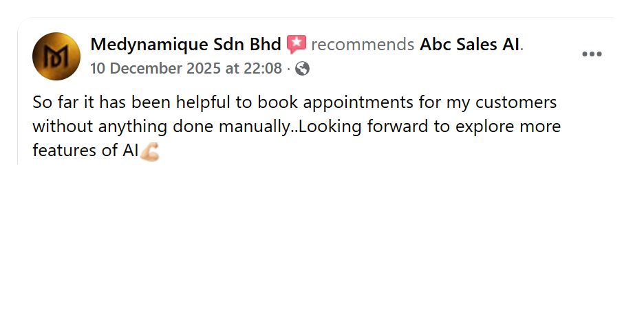 Customer testimonial 3