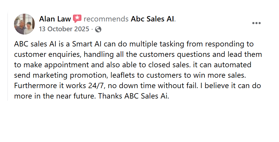 Customer testimonial 6